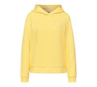 Street One Frauen Hoodie mit Backprint in Gelb, Gr: 38