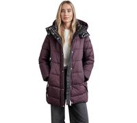 Steppjacke STREET ONE, Damen, Gr. 36, berry braun, Stoff, Obermaterial: 100% Nylon; Füllung: 100% Polyester, unifarben, normal lang, ohne Ausschnitt, Bündchen, Jacken Steppjacke, mit moderner Steppung