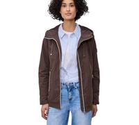 Windbreaker STREET ONE, Damen, Gr. 38, mahogany braun, Stoff, Obermaterial: 60% Polyester, 40% Nylon; Futter: 100% Polyester, unifarben, comfort fit normal, ohne Ausschnitt, Bündchen, Jacken Windbreak