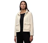 Blouson STREET ONE, Damen, Gr. 44, soft beige, Stoff, Obermaterial: 80% Polyester, 20% Nylon; Futter: 100% Polyester, unifarben, normal normal, hoch geschlossener Ausschnitt, abgesteppt, Jacken Blouso