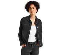 STREET ONE Damen A212635 Jeansjacke mit Brusttaschen, Black Washed, 42