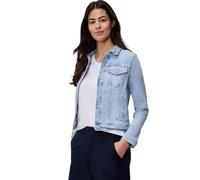 Jeansjacke STREET ONE, Damen, Gr. 36, light blau washed, Jacken Jeansjacke, in Denim-Optik (86797164-36) light blau washed