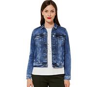 STREET ONE Damen A211704 Jeansjacke, Indigo Used wash, 36