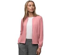 Street One Frauen Leichter Blouson mit Glitzer in Rosa, Gr: 42