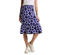 STREET ONE Damen A361508 Jersey Midirock, Violet Blue, 44