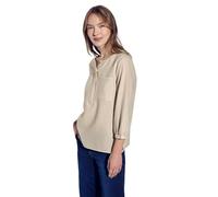 Street One Damen Karierte Seersucker Bluse