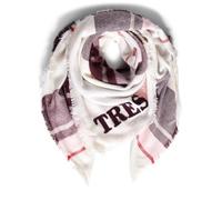 STREET ONE Damen A572602 Kariertes Tuch, Autumn red, A