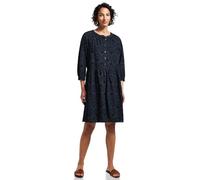 Street One Damen Kleid mit Lochstickerei