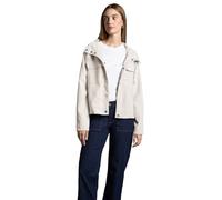 STREET ONE Damen A212243 Kurze Jacke, Smooth Sand beige, 46