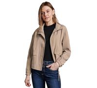Street One Damen Kurzjacke A212367 Stehkragen Desert Beige Gr. 46