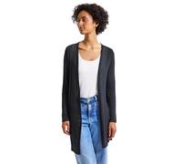 STREET ONE Damen 3227145 Lange offene Jacke, Deepwater Blue, 40