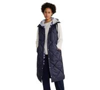 Street One Damen Lange Steppweste gravity blue 40