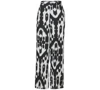 Street One Damen Leinenhose mit Print Black,38W/30L