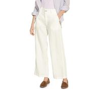 Street One Damen Leinenhose Straight Off White,38W/28L