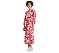 Street One Damen Leinenkleid mit Print