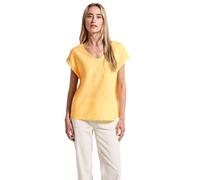 Street One Damen Leinenmix-Bluse mit Bändern