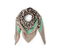 Street One Frauen Leo Dreieckstuch in Beige, Gr: One size