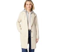 Outdoorjacke STREET ONE, Damen, Gr. 40, powder beige, Stoff, Obermaterial: 62% Polyester, 34% Viskose, 4% Elasthan; Obermaterial 2: 62% Polyester, 34% Viskose, 4% Elasthan; Futter: 100% Polyester, uni
