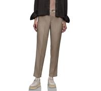 Street One Melange Chino Damen Slim Fit Light Terra Mocha meliert Gr. 44 Länge 30