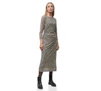 Street One Frauen Mesh-Kleid mit Leo-Muster in Beige, Gr: 46
