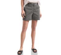 Street One Damen Mid Waist Chino Shorts im Casual Fit