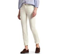 Street One Jeans Mid Waist Slim Leg – Casual Fit Optic White Washed Damen Gr. 32