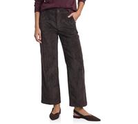 Street One Damen Mid Waist Straight Leg Hose mit Knöpfen 3818678