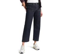 Comfort-fit-Jeans STREET ONE, Damen, Gr. 27, Länge 28, blau (rinse washed), Jeans, 72% Baumwolle, 27% Polyester, 1% Elasthan, unifarben, knöchellang, Jeans, Middle Waist (98995433-27) rinse washed