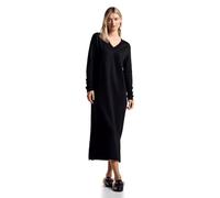 Street One Midikleid A144168 – V-Ausschnitt, wadenlang – Damen Gr. 36 Schwarz