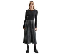 Street One Damen Midi-Kleid mit Plissée-Rock