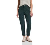 Street One Paperbag-Hose 36370062-36 Damen 36/28 Huntergrün 97% Baumwolle, 3% Elasthan, Elastikbund