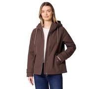 Parka STREET ONE, Damen, Gr. 44, mahogany braun, Stoff, Obermaterial: 100% Polyester; Futter: 100% Polyester, unifarben, normal normal, ohne Ausschnitt, Bündchen, Jacken Parka, mit Kapuze (90462331-44