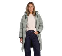 Wintermantel STREET ONE, Damen, Gr. 42, grün (fresh sage), Stoff, Oberstoff: 100% Polyester. Beschichtung: 100% Polyurethan. Futter: 100% Polyester. Wattierung: 100% Polyester, unifarben, regular fit 