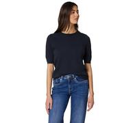 Pullover in Unifarbe Schwarz 36