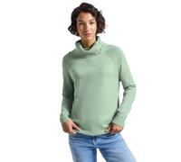 Rollkragenpullover STREET ONE, Damen, Gr. 46, serene grün meliert, Stoff, 30% Polyester, 29% Polyacryl, 21% Viskose, 20% Nylon, unifarben, normal normal, hoch geschlossener Ausschnitt, Strickbündchen,