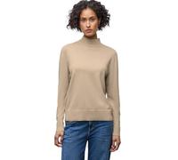 Street One Frauen Pullover mit Turtleneck in Beige, Gr: 40