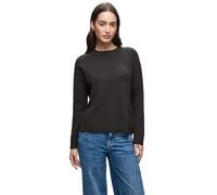 Street One Rundhalspullover Damen Gr. 34 Strick Rundhals normaler Schnitt Dunkelbraun