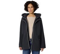 Steppjacke STREET ONE, Damen, Gr. 38, skyfall blau, Stoff, Obermaterial: 73% Polyester, 21% Viskose, 6% Elasthan; Futter: 100% Polyester; Kapuze: 100% Polyester, unifarben, comfort fit normal, ohne Au