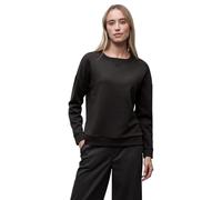 Street One - Shirt mit Ripp-Detail darkest brown mel. - Gr. - 36