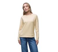 Street One Damen Shirt mit Ripp-Detail Beige Größe 42
