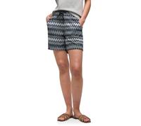 Street One Frauen Shorts mit Zick-Zack Muster in Grün, Gr: 40