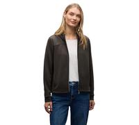 Street One Damen Silk-Look Jacke mit Zipper
