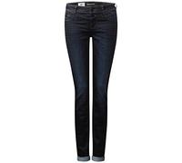 Street One Damen Slim Jeans Style Jane, Dark Blue Rinsed Optic, 26W / 30L