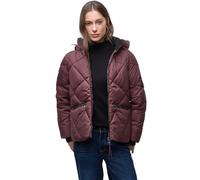 Street One Damen Kurze Steppjacke – light mahagony rot, 100% Polyester, Gr. 44, Rippbündchen
