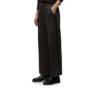 Street One Culotte Straight Leg Damen Gr. 42 Länge 30 knöchellang Middle Waist Schwarz (33828223-42)