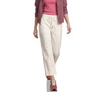 Street One - Straight Leg Hose im Casual Fit mit Turn-Up off white - Gr. - 28