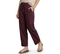 Street One Damen Straight Leg Hose im Casual Fit mit Turn-Up