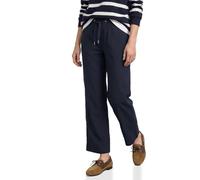 Street One Damen Straight Leg Hose mit Turn-Up-Detail 3817870