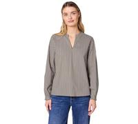 Street One Damen Streifen Bluse mit Rüschen