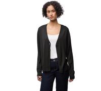 Street One Frauen Strickjacke mit V-Ausschnitt in Braun, Gr: 42